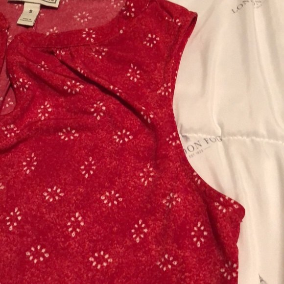 Dana Buchman red blouse size small - Picture 4 of 7